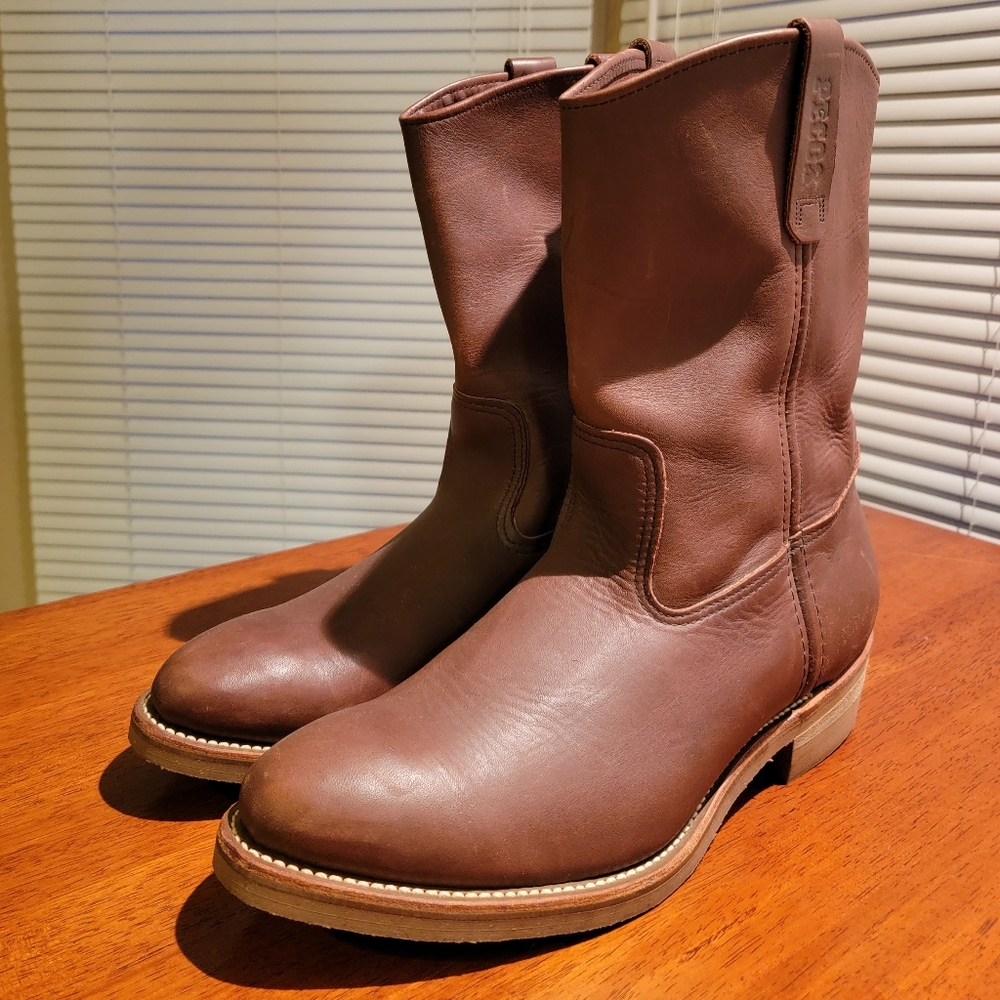 Red Wing Pecos Safety Boot  - Size 12 - Brown